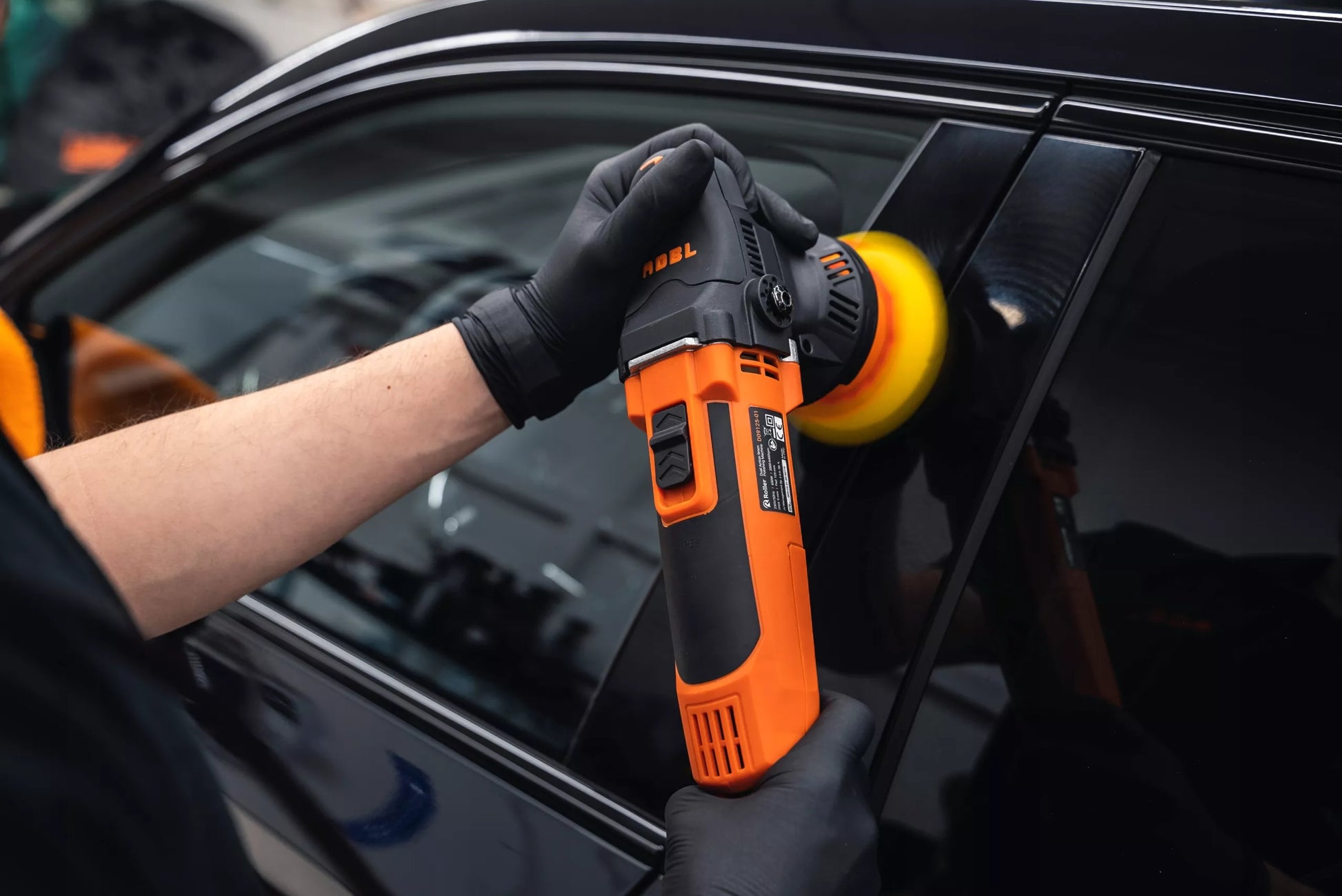ADBL ROLLER D09125-01 DA poliravimo mašina 9MM su krepšiu automobilių detalizavimui