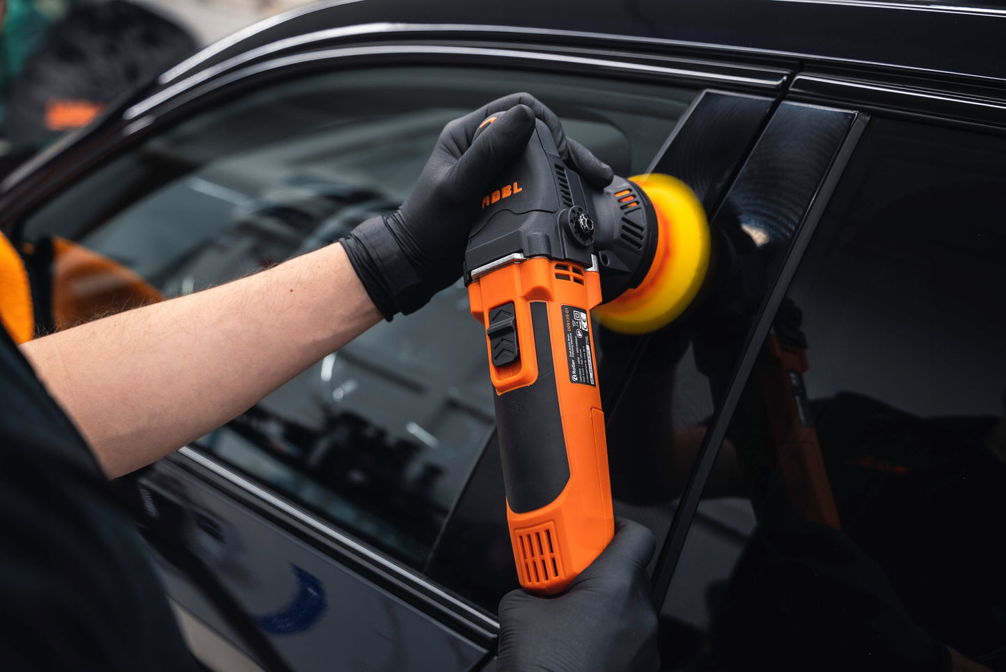 ADBL ROLLER D09125-01 DA poliravimo mašina 9MM su krepšiu automobilių detalizavimui