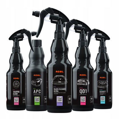 ADBL rinkinys 5x500ml su greitojo poliravimo priemone automobilio kėbulo atnaujinimui po plovimo