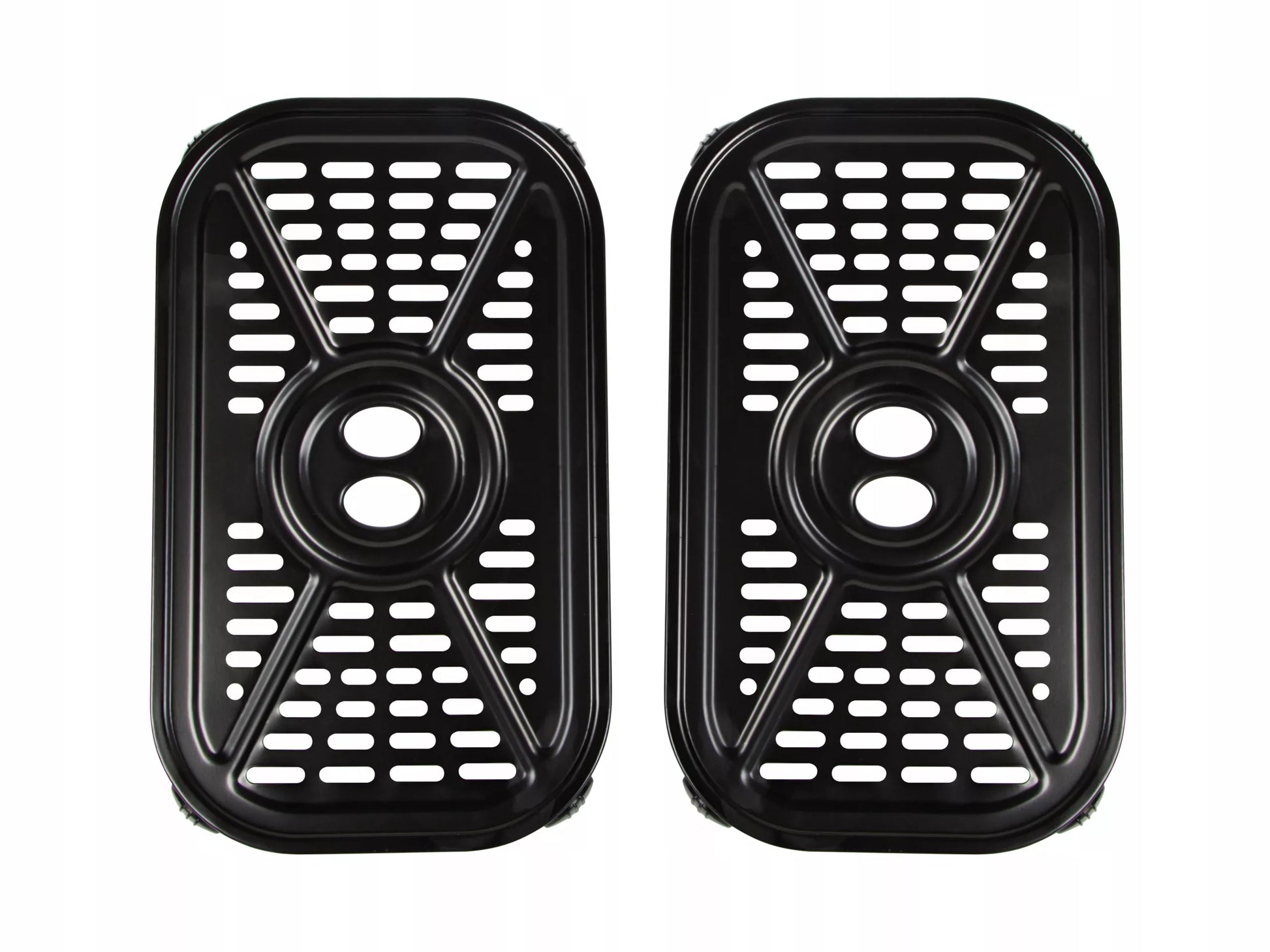 DVIGUBASIS "AIR FRYER" FRYTINĖ BE-ALIEJINĖ KEPIMO KROSNELĖ XXL 9L 2 kaitinimo elementai GALINGA 2600W