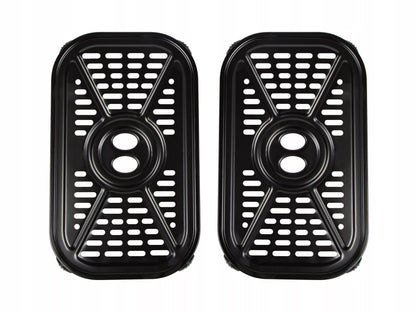 DVIGUBASIS "AIR FRYER" FRYTINĖ BE-ALIEJINĖ KEPIMO KROSNELĖ XXL 9L 2 kaitinimo elementai GALINGA 2600W