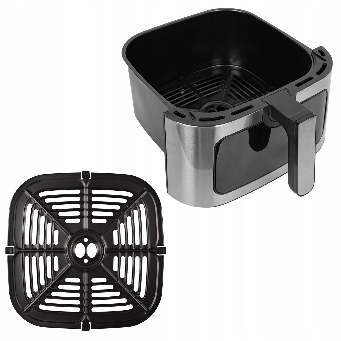 ORO GRYTUVE AIR FRYER, BE ALIEJAUS, DIDELIS XL KORPELIS 8L, 2 kaitinimo elementai, Galingas 2500W