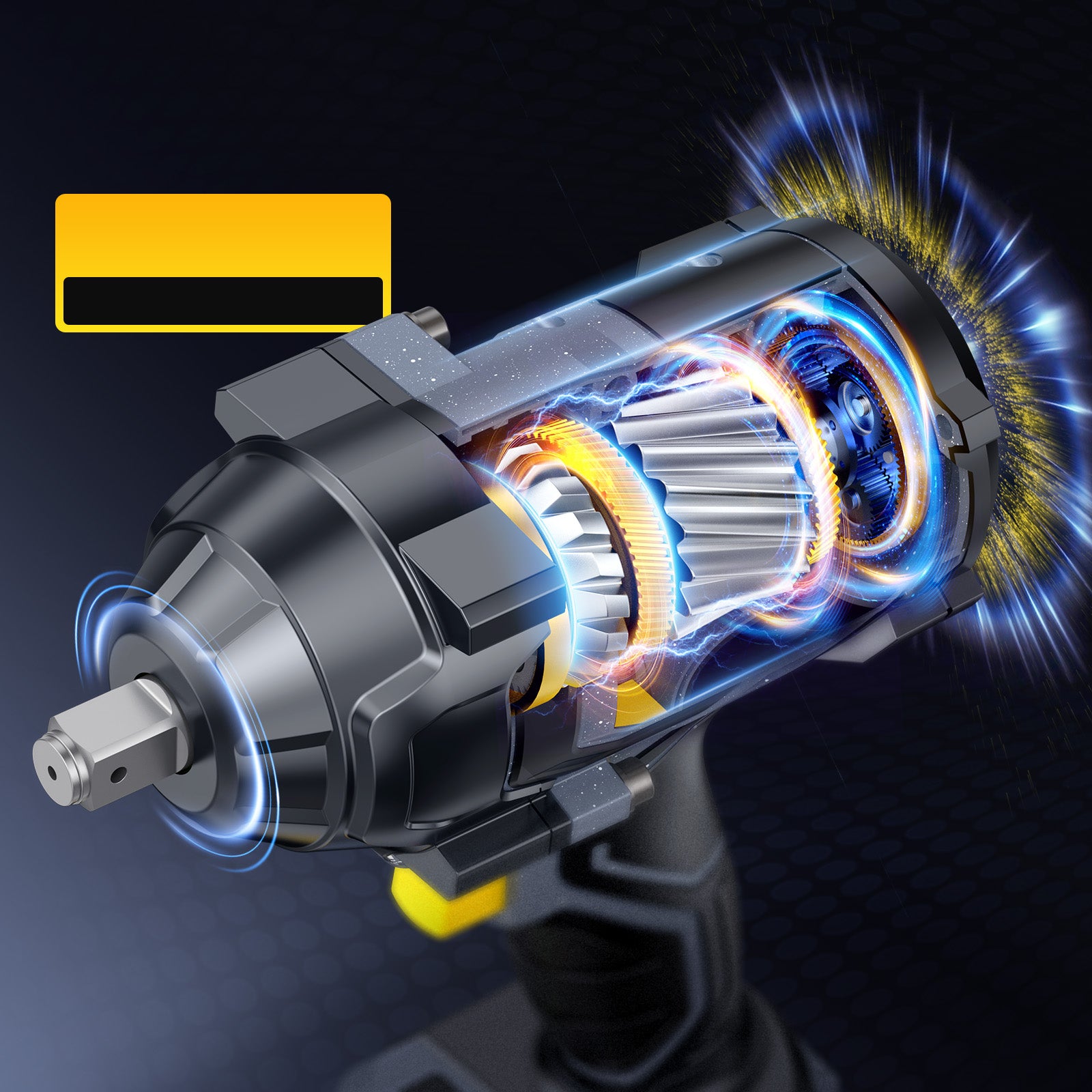 AKUMULIATORINIS SMŪGINIS SUKTUVAS 1800Nm BE ŠEPETĖLIŲ RATAMS + 1x AKUMULIATORIUS