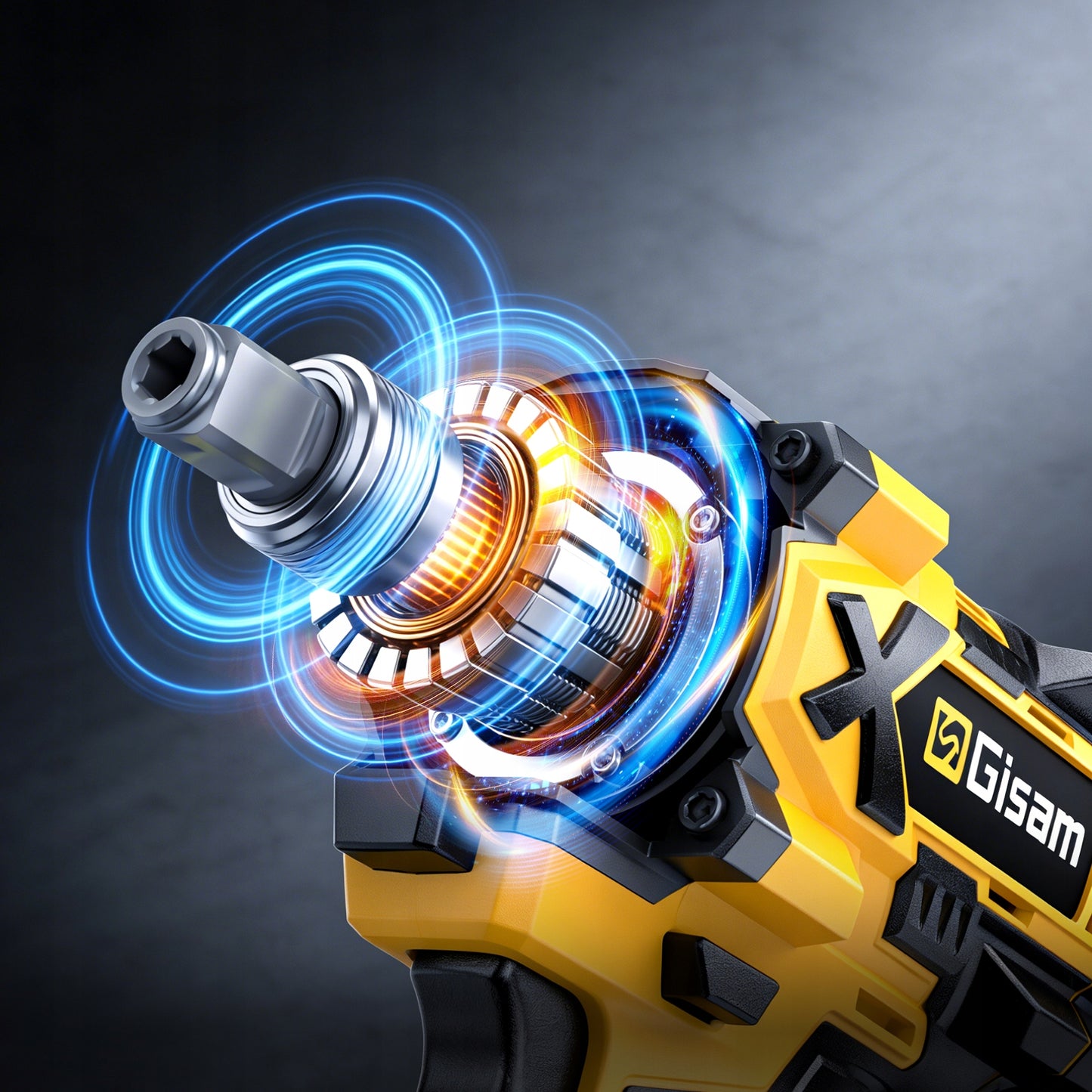 AKUMULIATORINIS SMŪGINIS SUKTUVAS 900Nm STIPRUS SUKTUVAS RATAMS 1x AKUMULIATORIUS