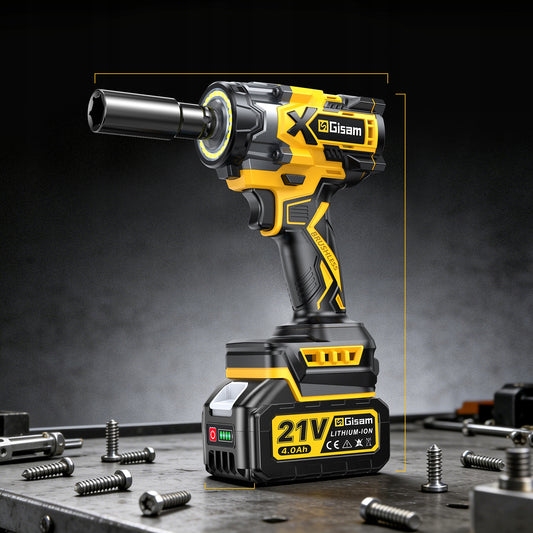 AKUMULIATORINIS SMŪGINIS SUKTUVAS 900Nm STIPRUS SUKTUVAS RATAMS 1x AKUMULIATORIUS