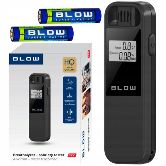 BEKONTROLINIS ALKOMATAS PROFESIONALUS POLICIJOS LCD TIKSLUS PRIDĖTI NEMOKAMI BATERIJOS