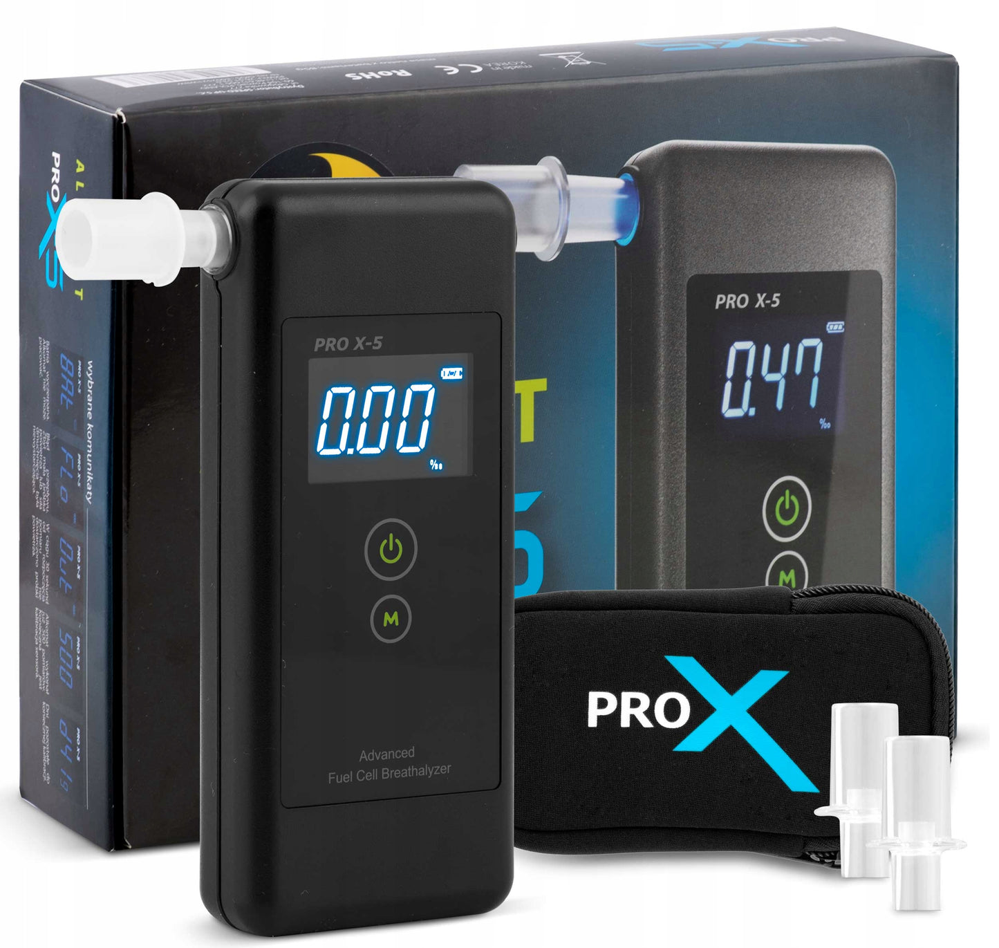 Alkotesteris DATECH PRO X-5