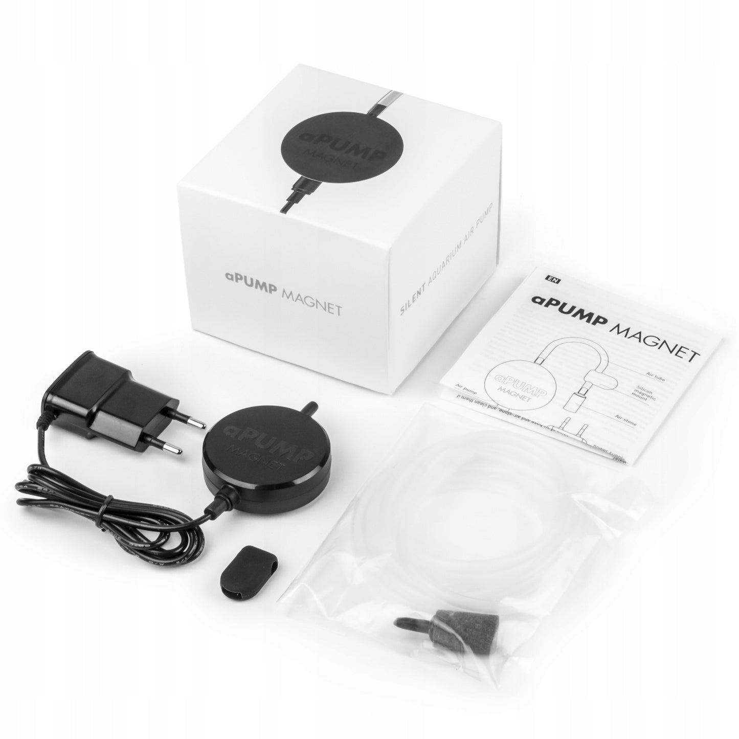 APUMP MAGNET: tyliausia akvariumo oro pompa, iki 100l