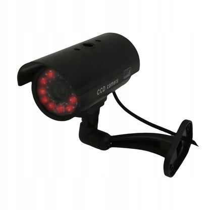 Netikra CCTV stebėjimo kamera su mirksinčiais LED šviesos diodais