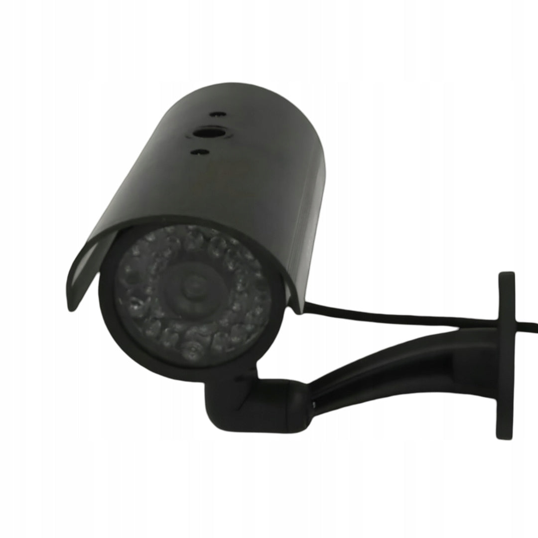 Netikra CCTV stebėjimo kamera su mirksinčiais LED šviesos diodais