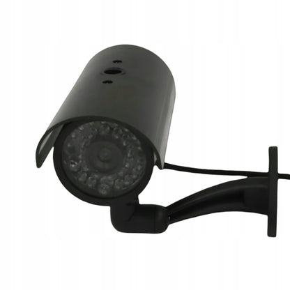 Netikra CCTV stebėjimo kamera su mirksinčiais LED šviesos diodais