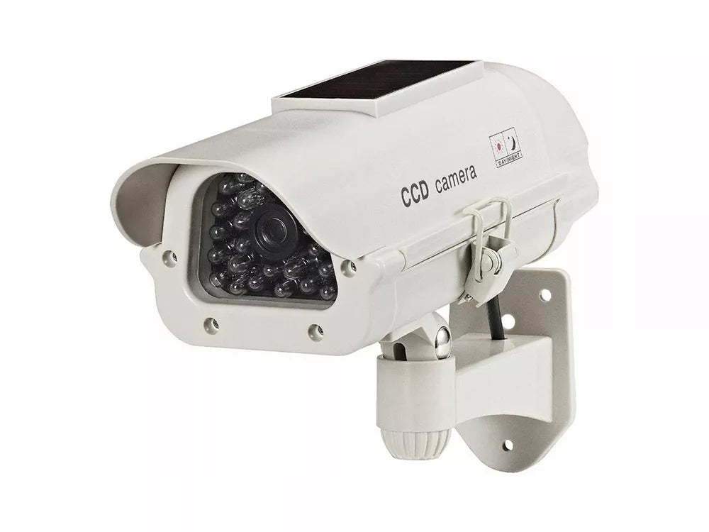 Netikra Saulės LED Kamera, Mirksinti CCTV, Lauko, Atspari Vandeniui