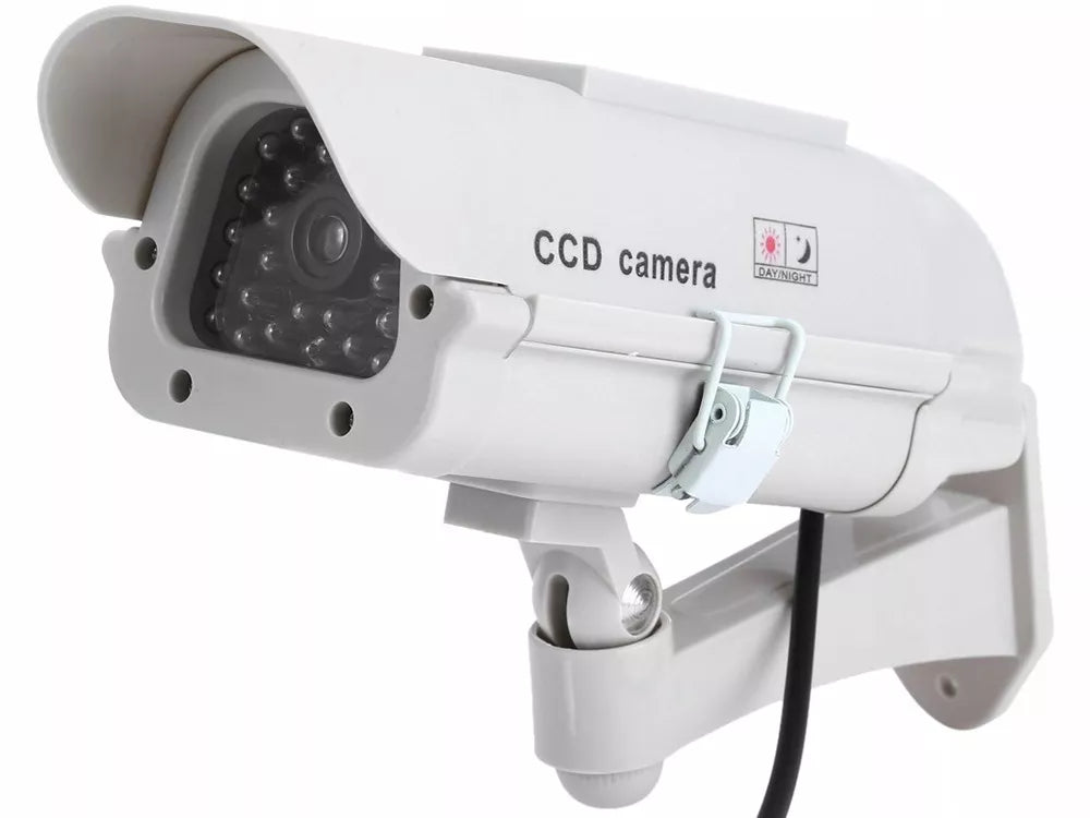 Netikra Saulės LED Kamera, Mirksinti CCTV, Lauko, Atspari Vandeniui