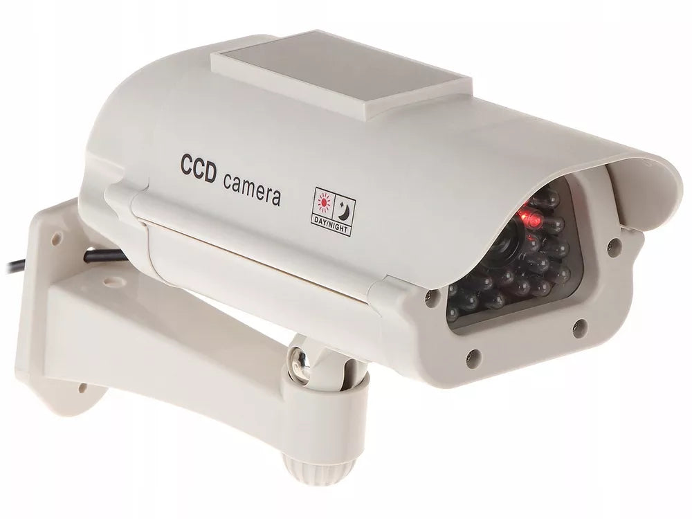 Netikra Saulės LED Kamera, Mirksinti CCTV, Lauko, Atspari Vandeniui