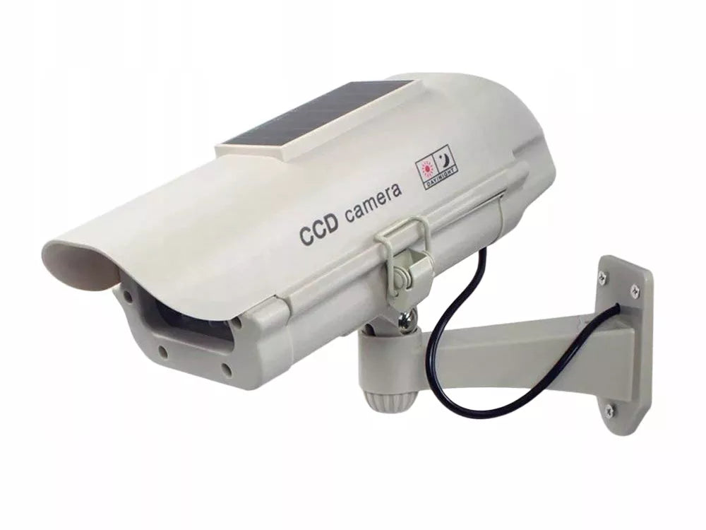 Netikra Saulės LED Kamera, Mirksinti CCTV, Lauko, Atspari Vandeniui