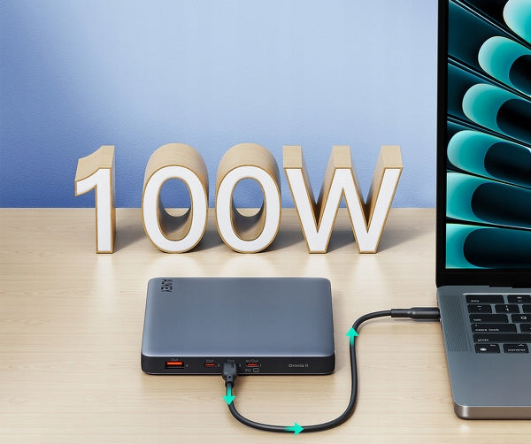 AUKEY PB-Y44 Sprint X Slim Power Bank 20000mAh 20V 100W QC PD 3.0 4xUSB LCD