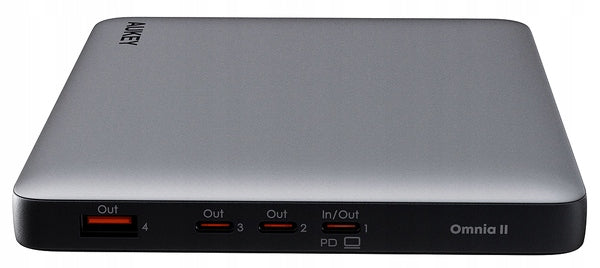 AUKEY PB-Y44 Sprint X Slim Power Bank 20000mAh 20V 100W QC PD 3.0 4xUSB LCD