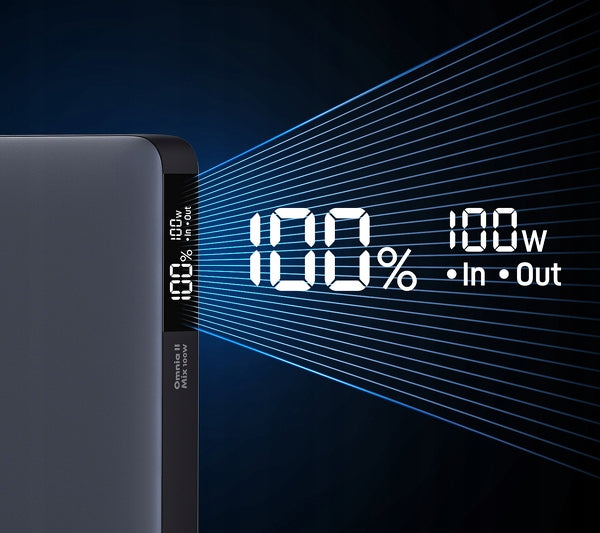 AUKEY PB-Y44 Sprint X Slim Power Bank 20000mAh 20V 100W QC PD 3.0 4xUSB LCD