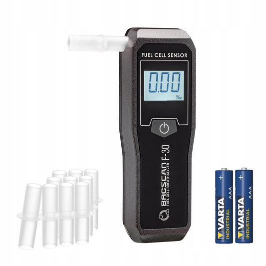 Alkotesteris BACSCAN F-30 + pūstukai + kalibracija