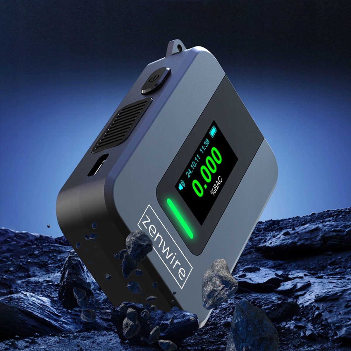 Profesionalus elektrocheminis policijos "AI" alkotesteris be kandiklio, 6 kandikliai