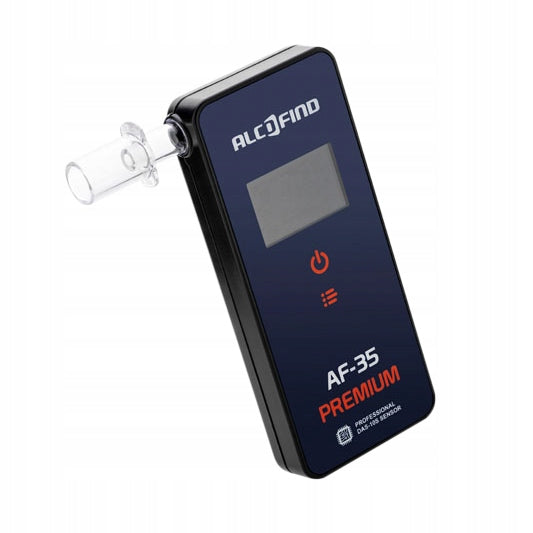 Elektrocheminis alkoholio tikrintuvas AlcoFind AF-35 Premium + dėklas ir kandikliai