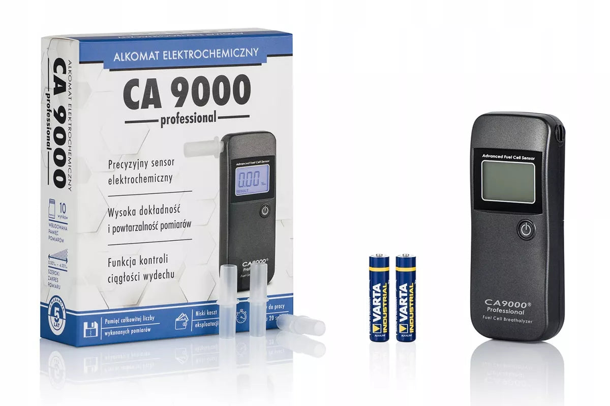 Elektrocheminis alkotesteris BACscan 9000 Professional - kandikliai - kalibracijos
