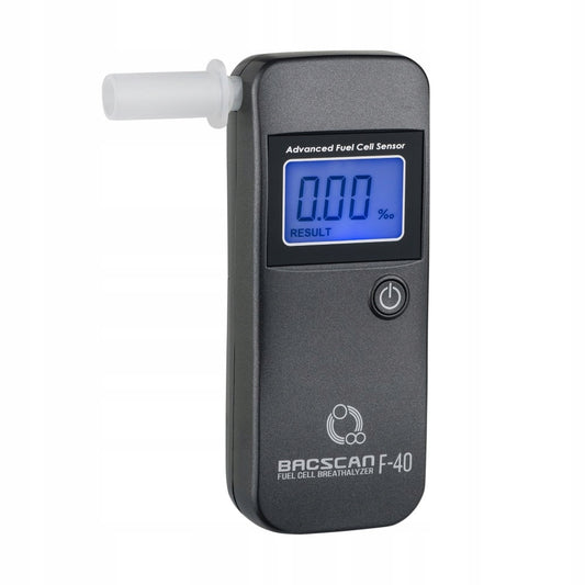 Elektrocheminis alkotesteris BACscan F-40 + pūstukai + nemokami kalibravimai