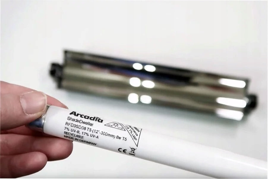 Arcadia UV lempa terariumui 8W Pro T5 UVB rinkinys 7%