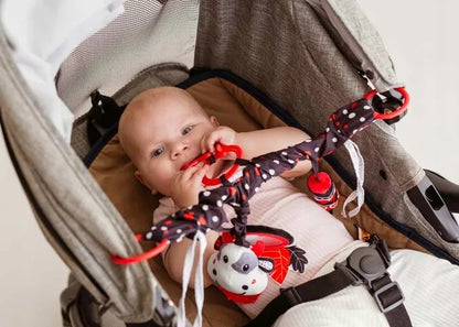 BALIBAZOO KONTRASTOWA ZAWIESZKA SENSORYCZNA DO WÓZKA KRŪVA 0M+