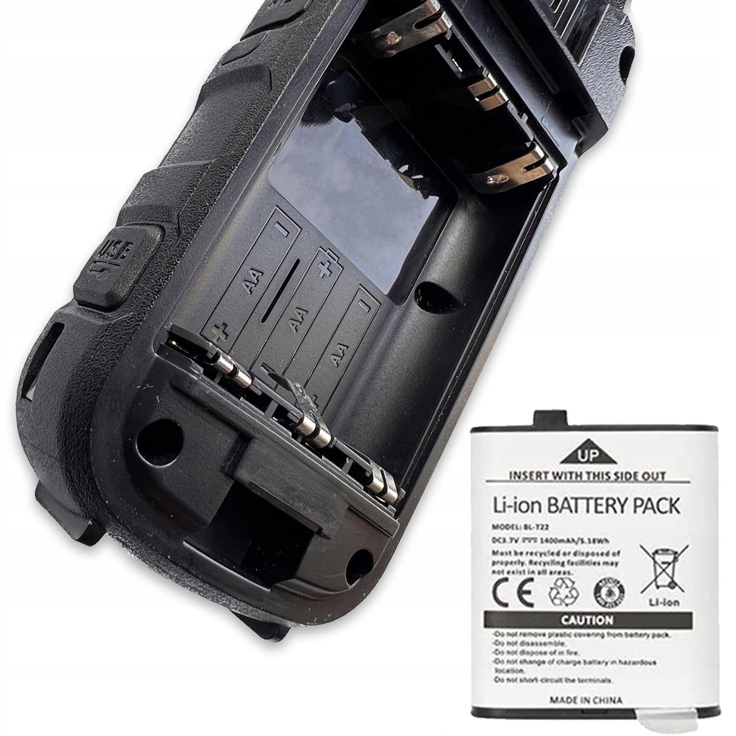 BAOFENG TRUMPASIS BANGINIS RADIJO RYŠYS PMR PAPILDOMI KANALAI