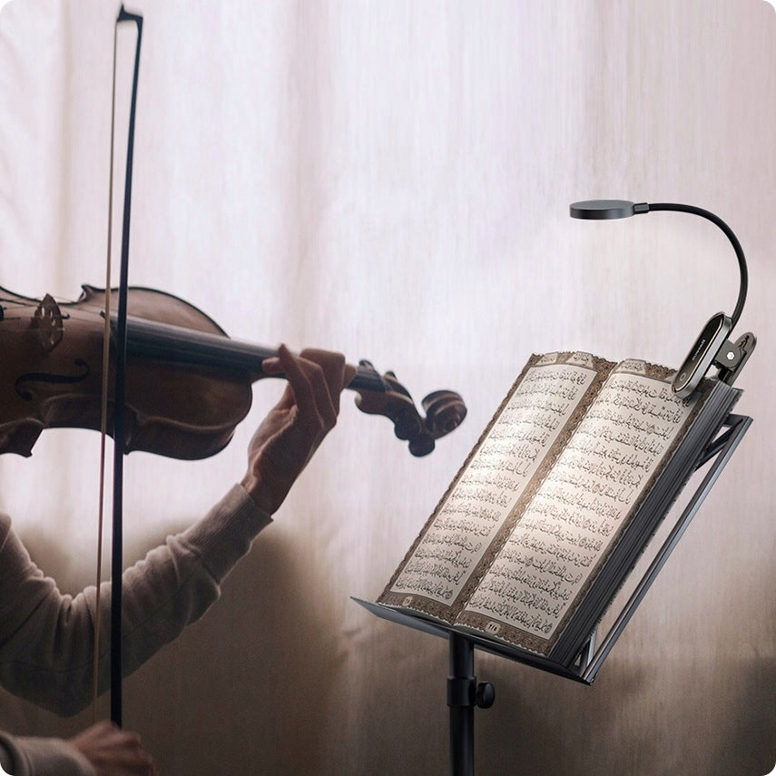 BASEUS Bela LED skaitymo lemputė su klipsu, naktinė, skirta rašomajam stalui, 24 valandų veikimo laikas