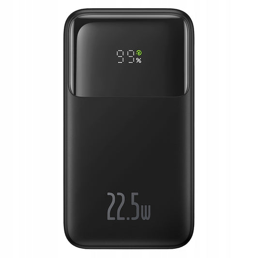 BASEUS Power bank su USB-C ir "Lightning" laidu, greitas įkrovimas 22.5W, 10000mAh