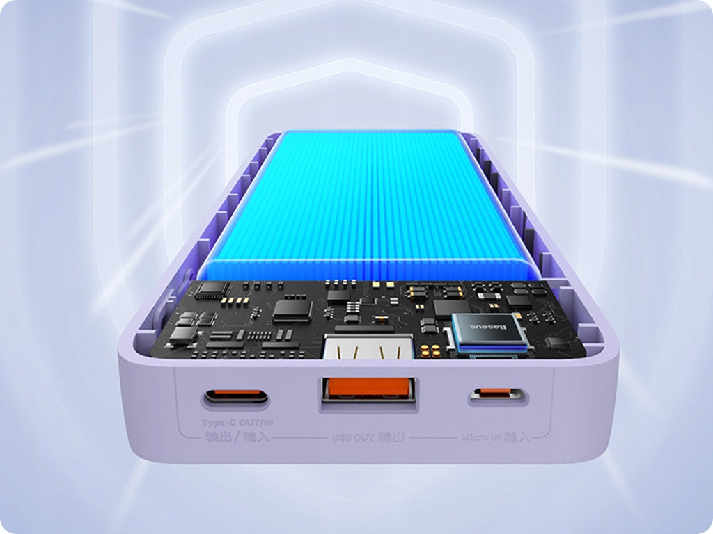 BASEUS Powerbank su greitu įkrovimu 20000mAh 20W USB-C USB-A su kabeliu