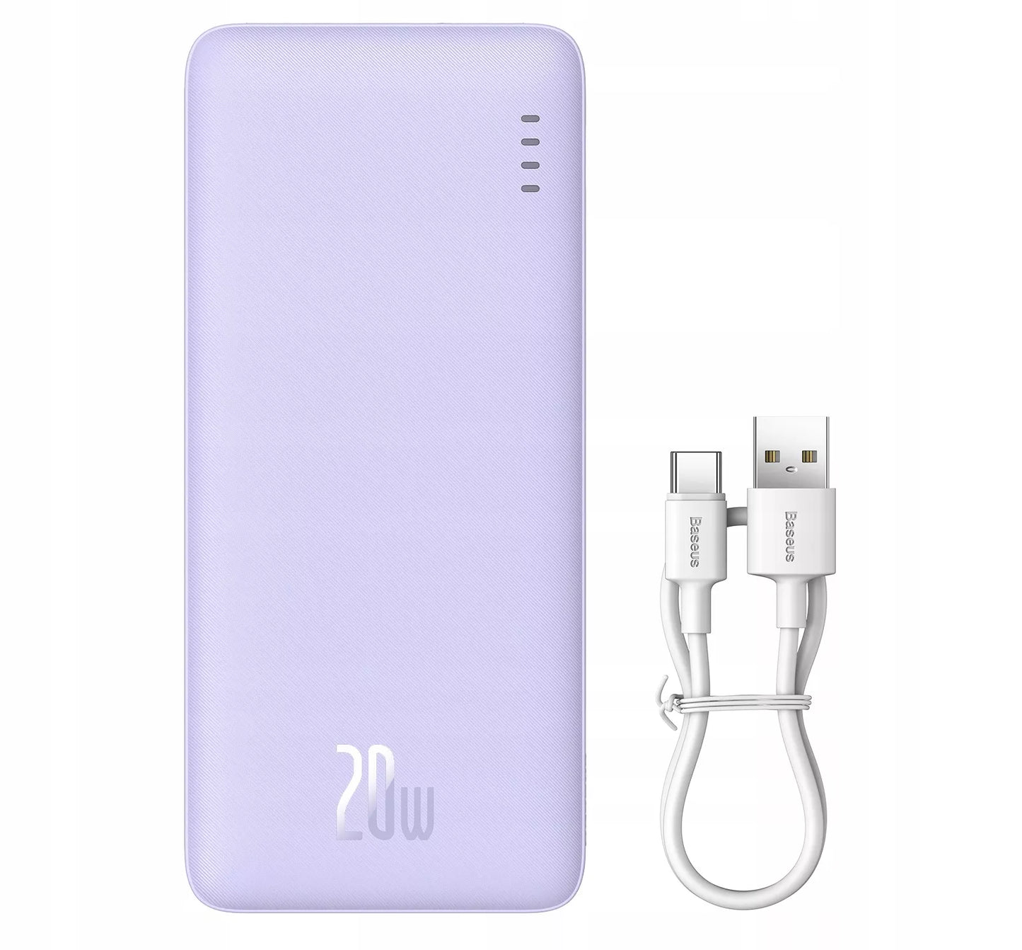 BASEUS Powerbank su greitu įkrovimu 20000mAh 20W USB-C USB-A su kabeliu