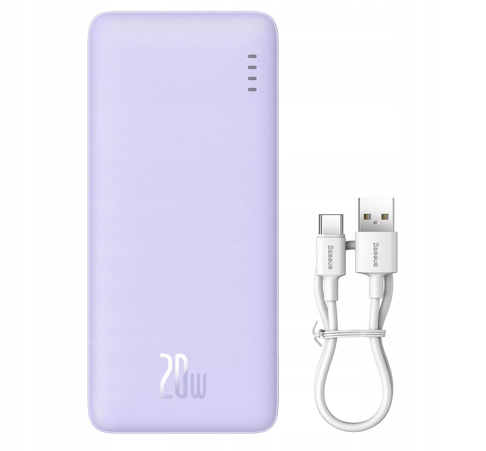 BASEUS Powerbank su greitu įkrovimu 20000mAh 20W USB-C USB-A su kabeliu