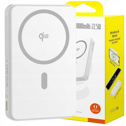 BASEUS MAGNETINIS GREITAS  POWERBANKAS 10000 MAH MAGSAFE GREITAS ĮKROVIMAS PD