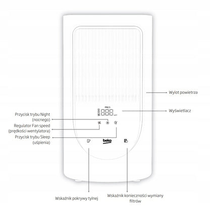 BEKO ATP3100N, oro valytuvas