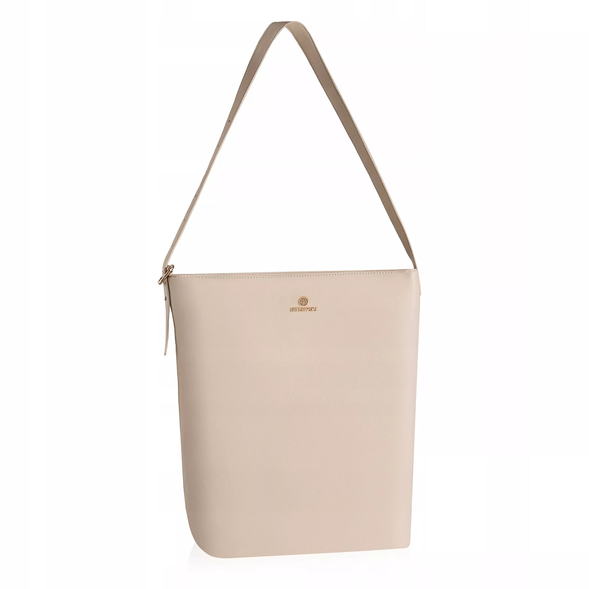 BETLEWSKI Moteriška rankinė "tote bag" šoperio tipo, talpi, patogi, elegantiška, ekologiška