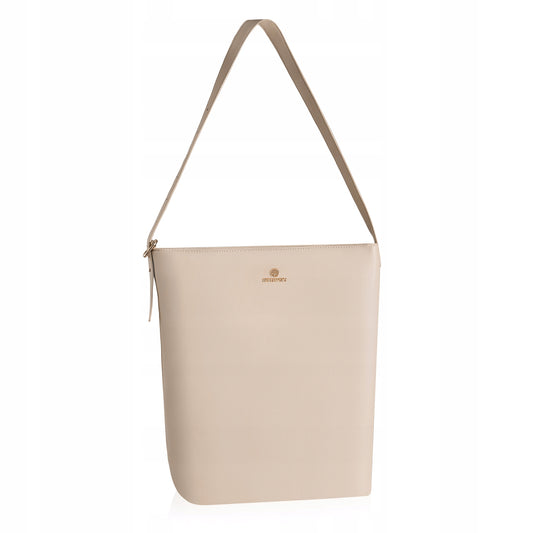 BETLEWSKI Moteriška rankinė "tote bag" šoperio tipo, talpi, patogi, elegantiška, ekologiška