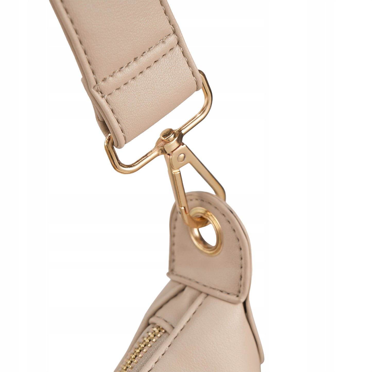 BETLEWSKI madinga klasikinė patogi moteriška rankinė ant peties, nuimamas dirželis