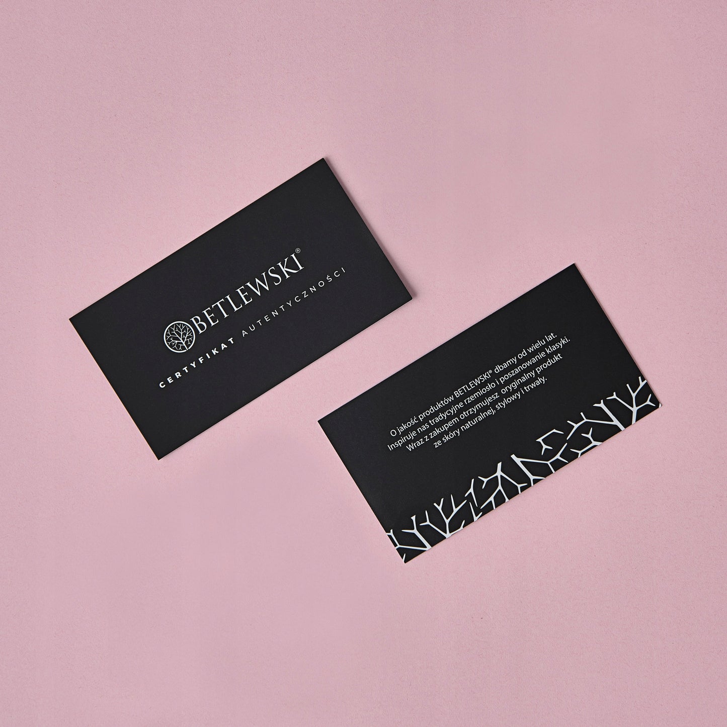 Maža odinė moteriška piniginė kortelėms ir dokumentams, supakuota dėžutėje dovanai Betlewski