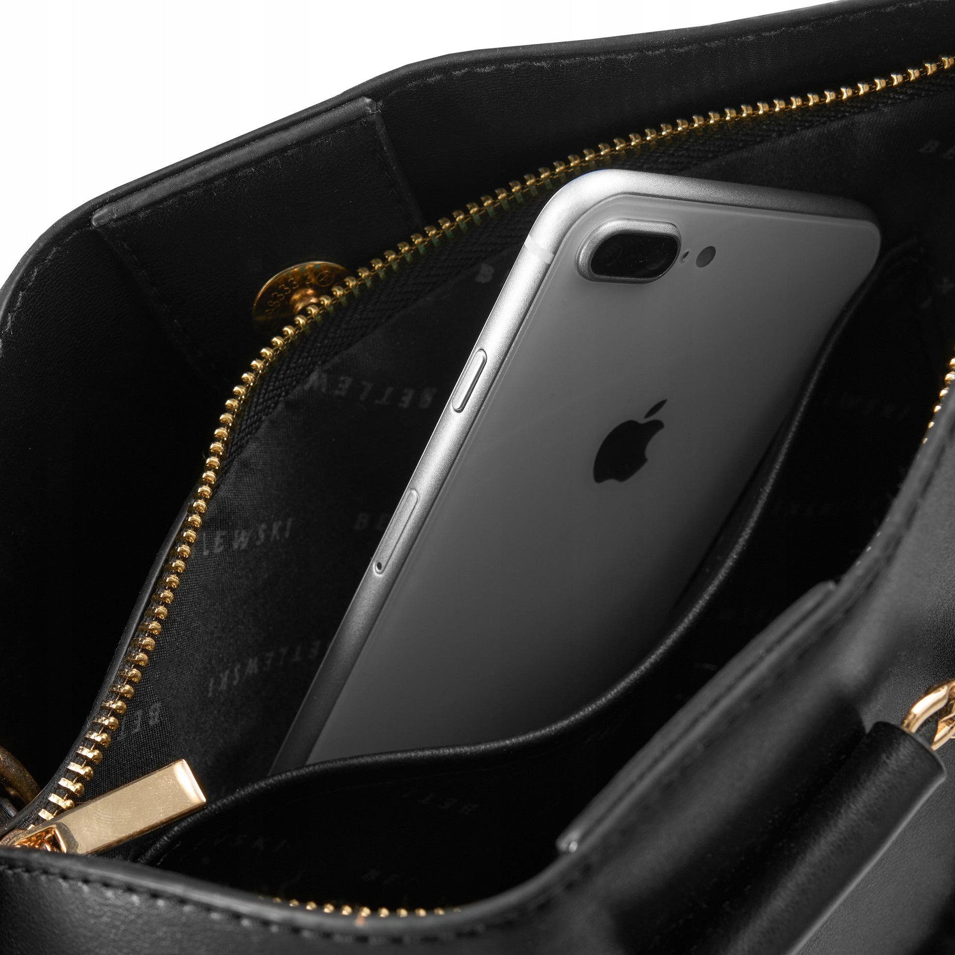 BETLEWSKI moteriška elegantiška madinga ekologiškos odos rankinė