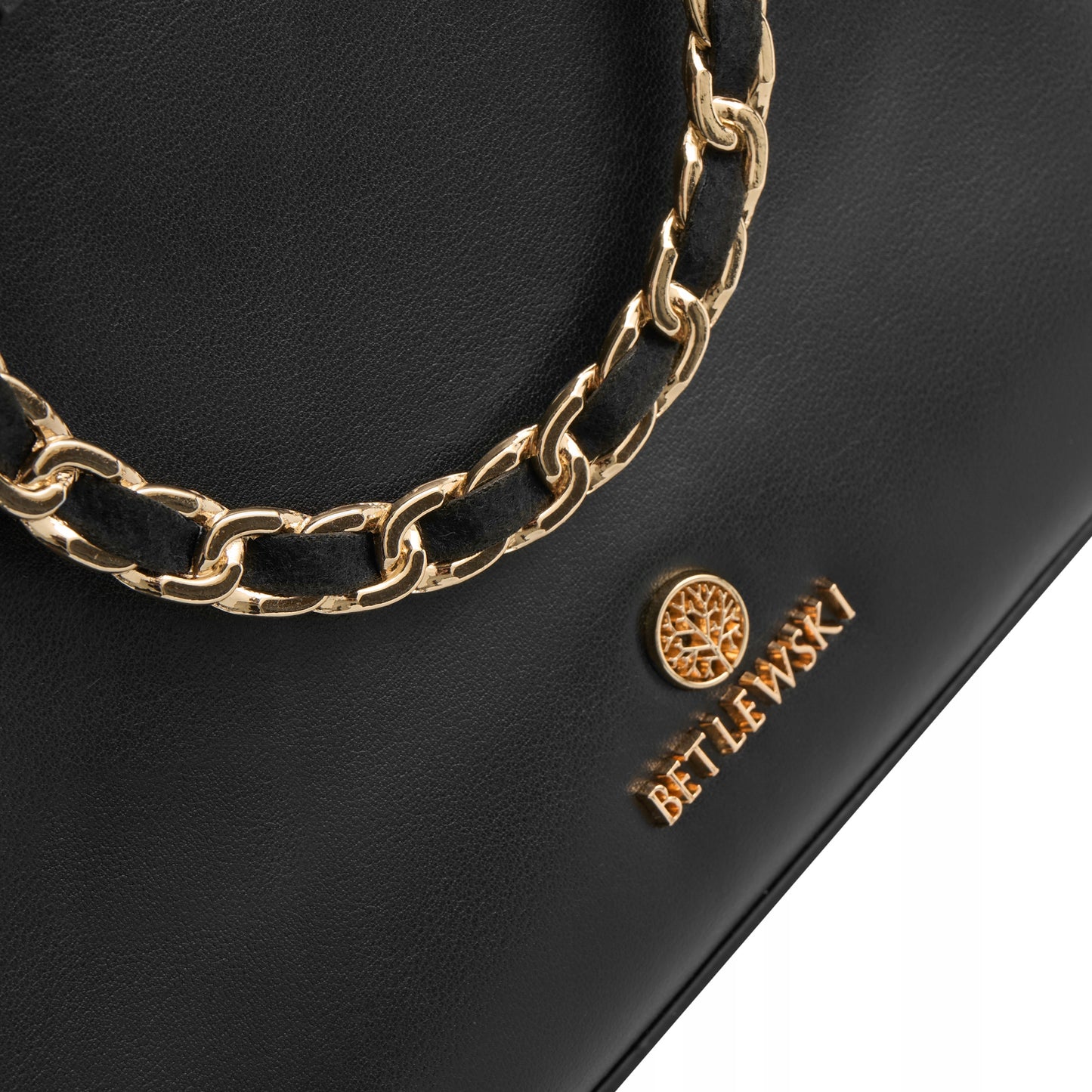 BETLEWSKI moteriška elegantiška madinga ekologiškos odos rankinė