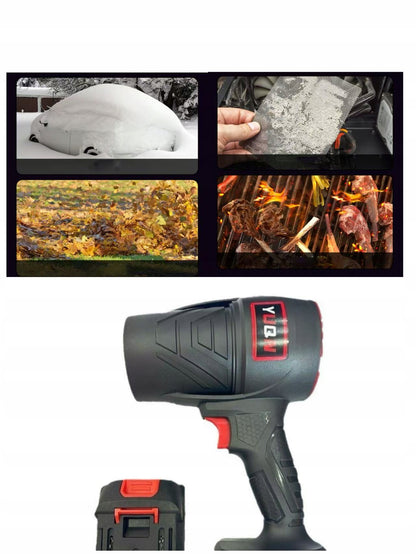 Belaidis akumuliatorinis lapų pūstuvas, turbokompresorius