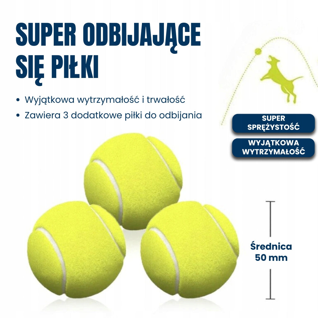 BOT automatinis kamuolių metimo įrenginys šunims L1, kamuoliukai 5 cm