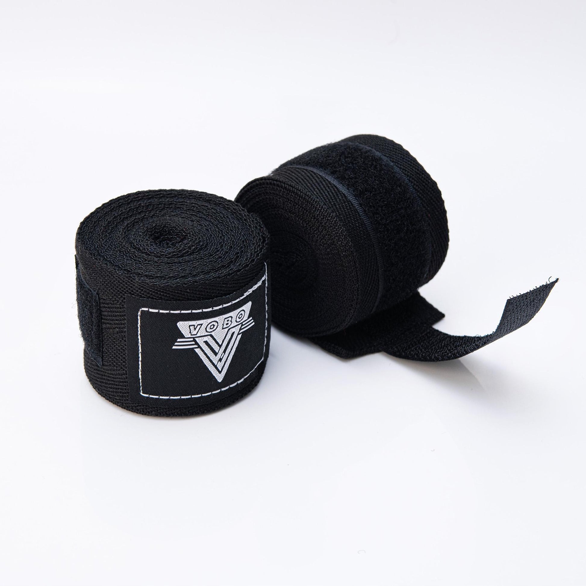 VoBo bokso tvarstukai 4m juodi universalūs Spandex