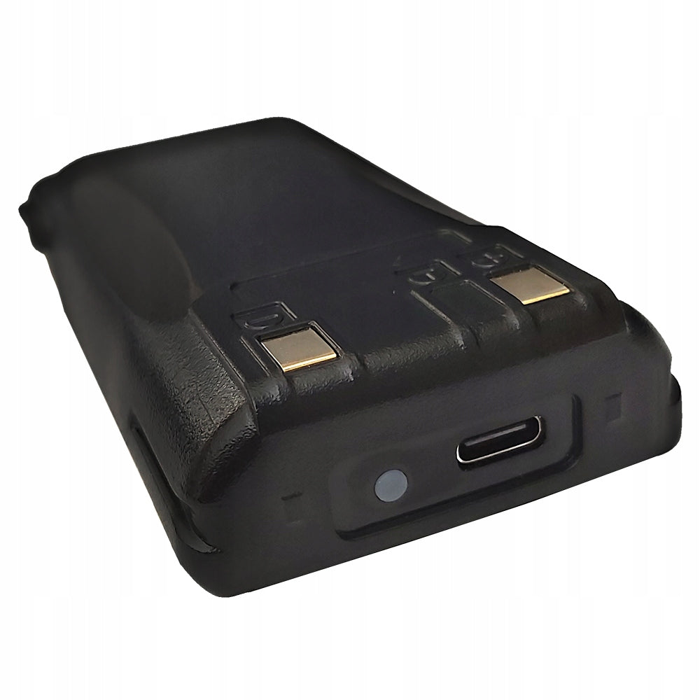 Baofeng UV-82 HTQ USB-C 2800mAh TRUMPLIŪNAS RADIOTELEFONAS RADEJO STOTELĖ WALKIE TALKIE