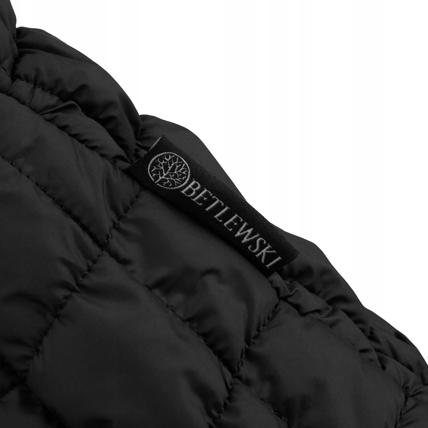 „Betlewski” dykčiuota talpi A4 rankinė moterims, tinkama žiemai ir rudeniui, ant peties, juoda