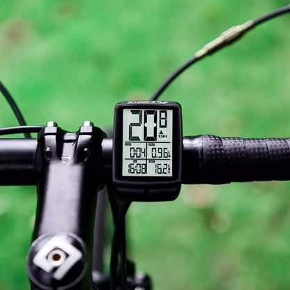 Bezprzewodowy komputer rowerowy z wyświetlaczem LCD, licznik rowerowy, prędkościomierz