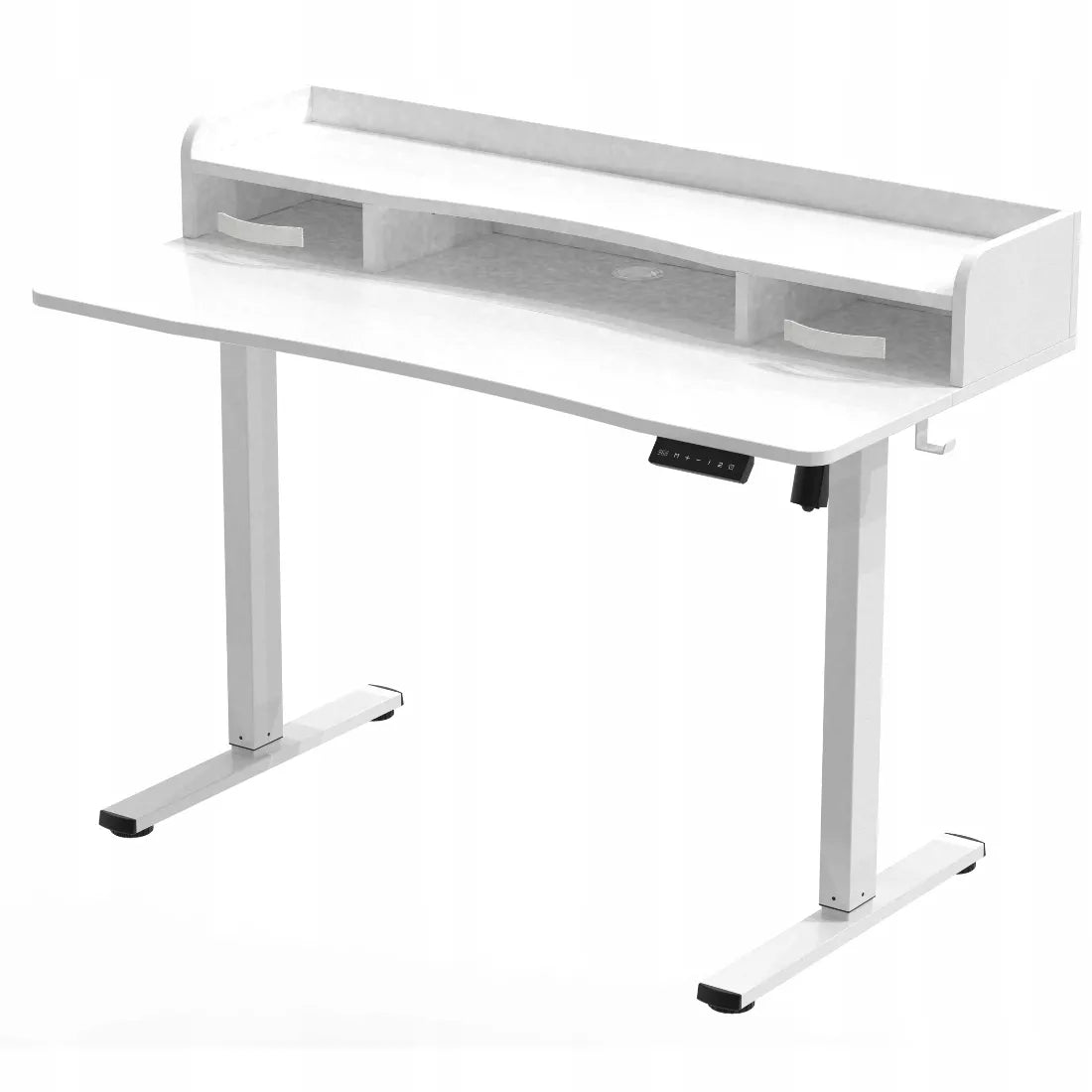 Elektrinis Stalas 120x60 su Stalčiumi, USB Antstatu ir Atmintimi Spacetronik